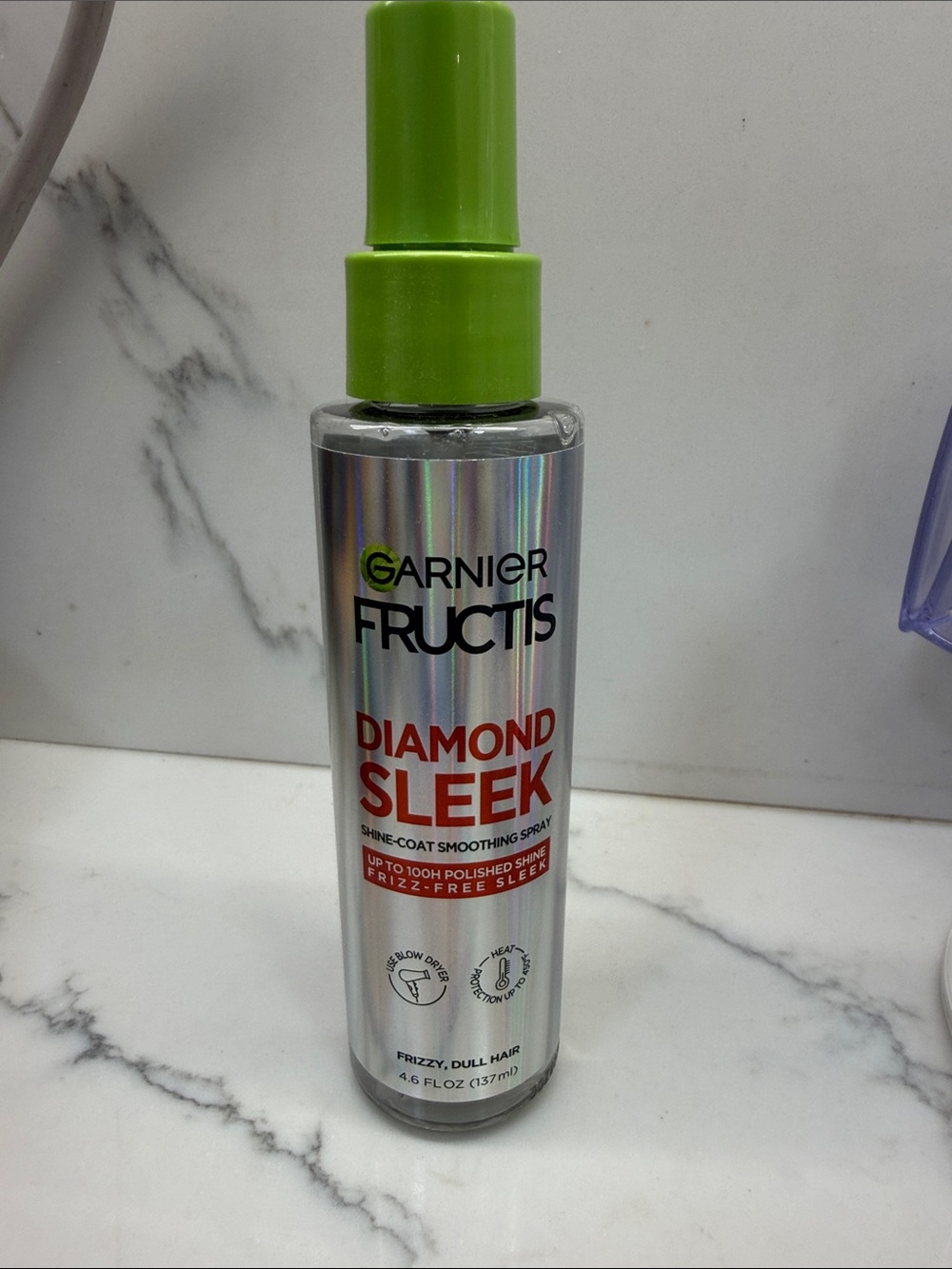 Garnier Fructis Smoothing Shine Spray with Bright Green Cap